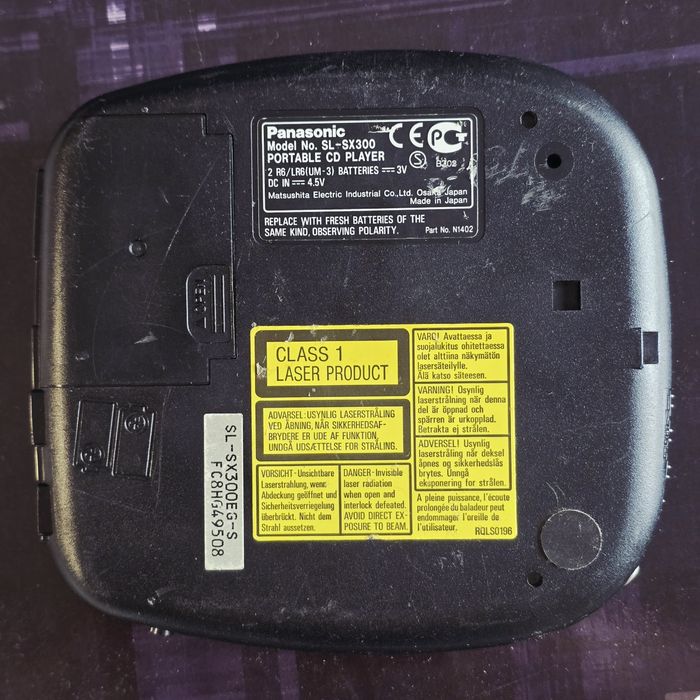 CD Player portabil Panasonic XBS