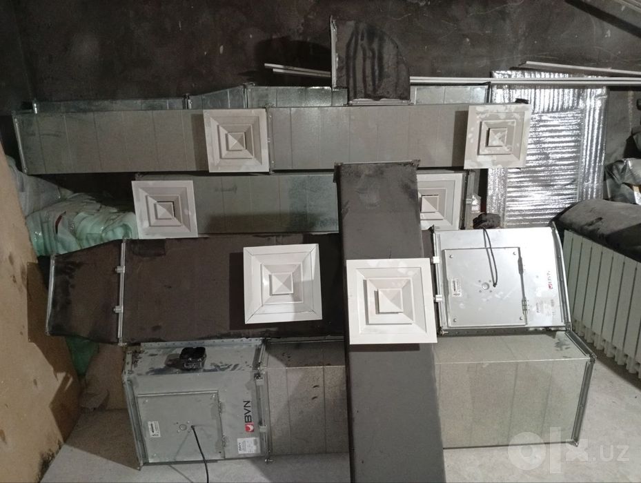 Kafe va sex uchun tayyor Ventilyatsiya komplekti (BVN, 12 metr)