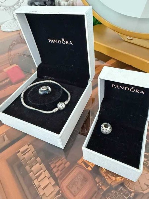 Bratara PANDORA + charm