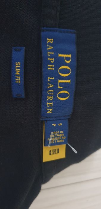 POLO Ralph Lauren Cotton Slim Fit / S НОВО! ОРИГИНАЛ! Мъжка Тениска!