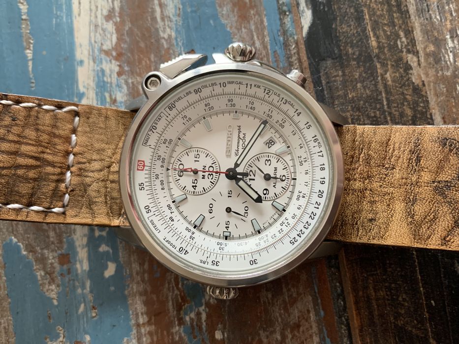 Seiko Flightmaster Chronograph SNAB71 Made in Japan