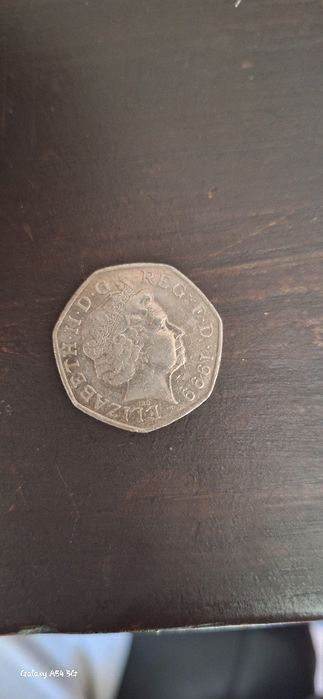 50 Pence 1999 Elizabeth II D G REG F D
