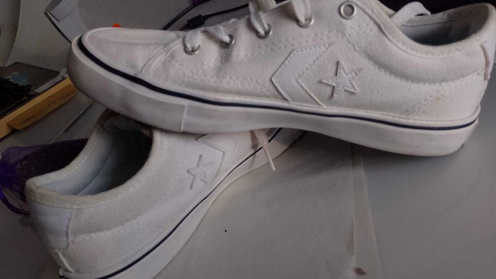 tenisi converse albi