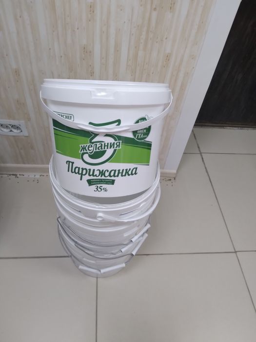 Ведра пластиковые