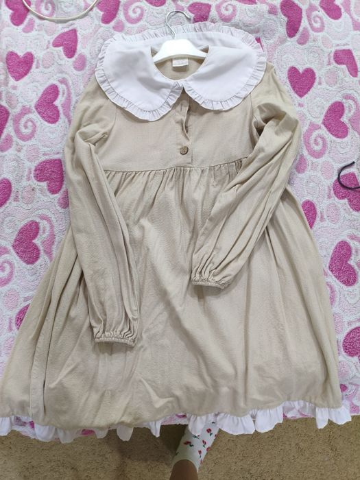 Платье лен на девочку