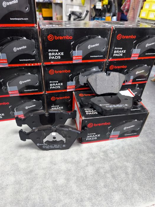 BMW E34 колодки тормозные brembo