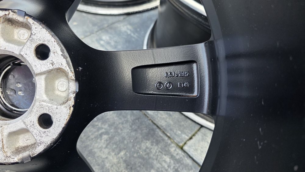 Jante 19" ROTOR - 5X112 - ORIGINALE AUDI A4 B8.5 2013 - 8K0 601 025 AR - AUDI A3 A4 A5 A6 A7 Q3, VW PASSAT, GOLF 5 6 7