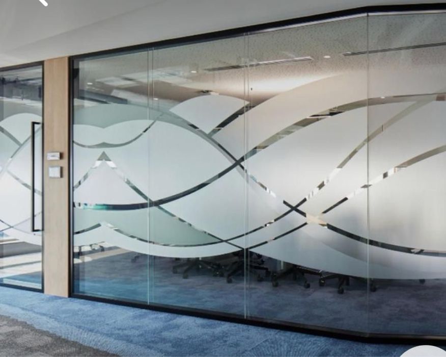 Оракал на стекла | Поклейка пленок | Матовая пленка