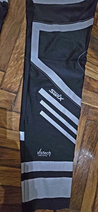 Pantaloni barbati Swix compresie Noi cu eticheta