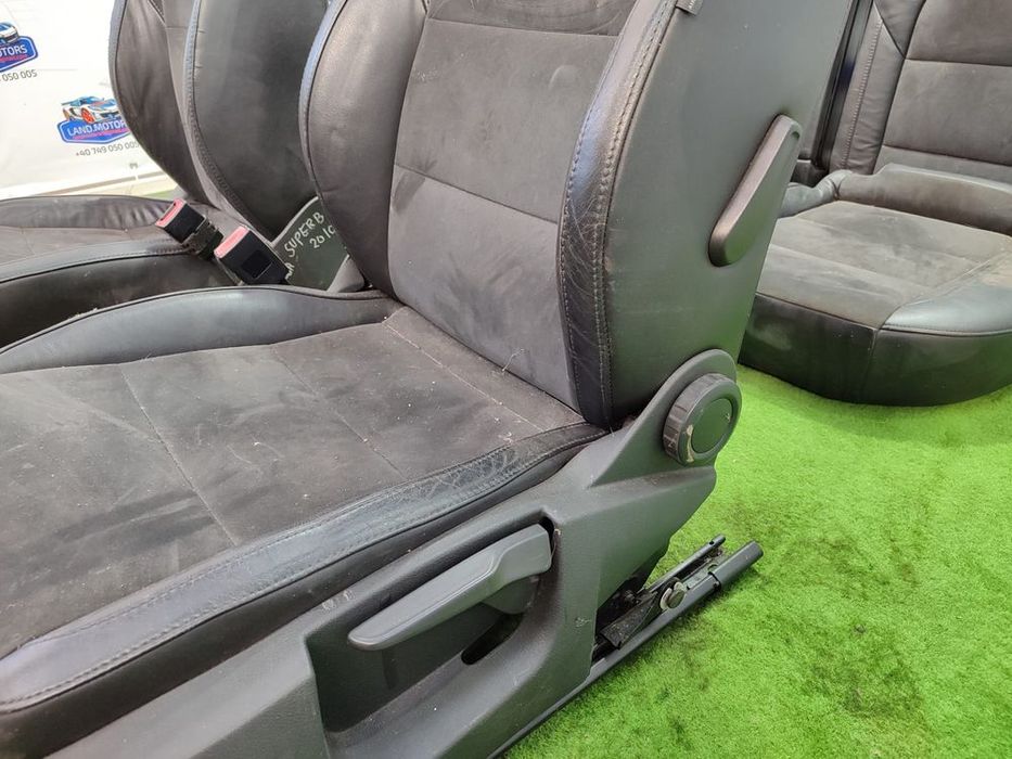 INTERIOR PIELE / SCAUNE + BANCHETE SKODA SUPERB II Combi 2010 2.0 DIESEL / BREAK (Universal) 2008-2015 COD OEM 3T4881021KM / 3T4885041KD