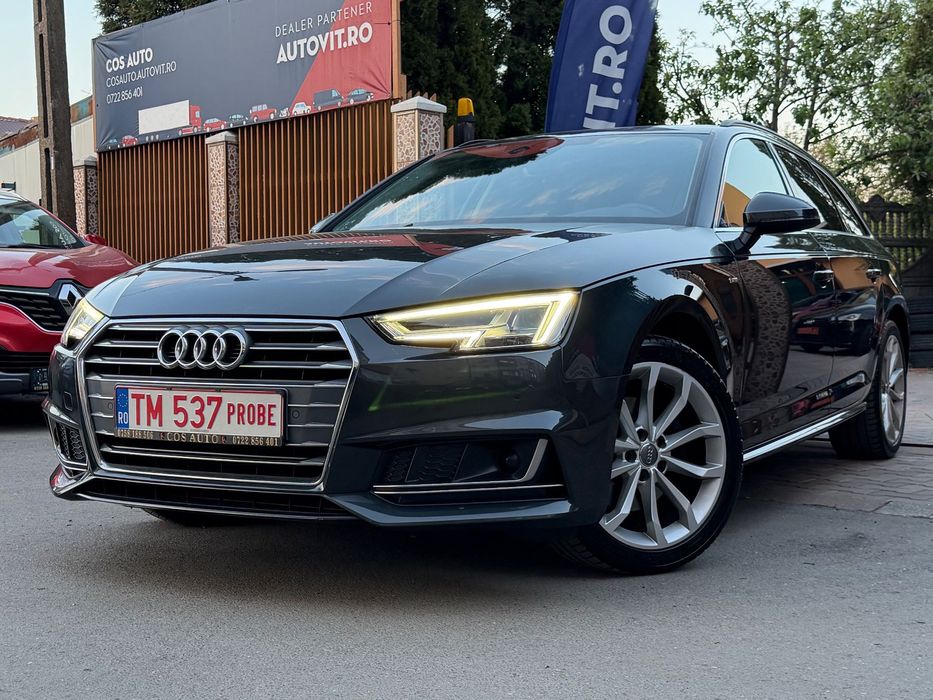 Audi A4 Audi A4 S Line | 2018 | 2.0 TDI | 150 CP | Garanție/RateFixe/Livrare