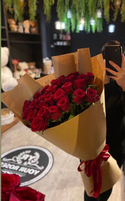 Цветы букеты розы доставка