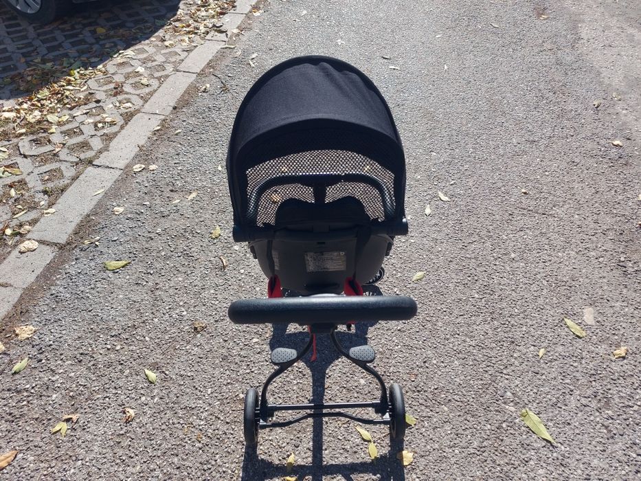 Baobaohao сгъваема лека бебешка количка с висок изглед на четири колел