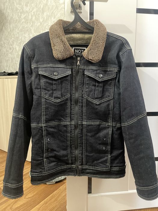 Куртка джинсовая с мехом