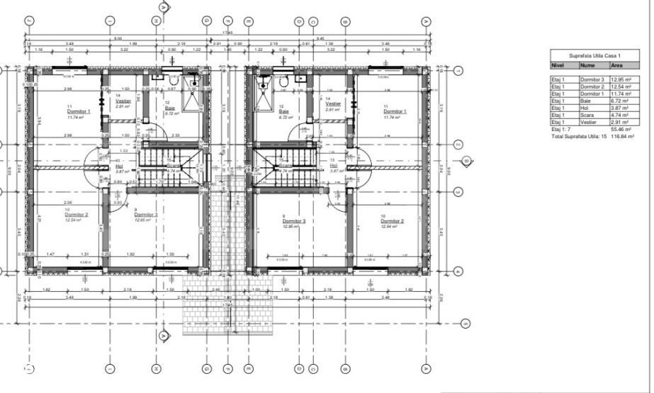 Duplex modern in Ghiroda, 117 mp utili,  eficient energetic