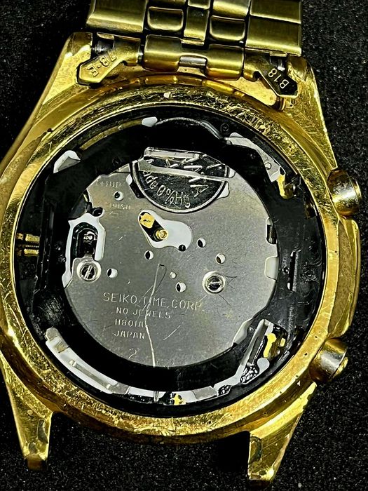 Seiko Chronograph Alarm