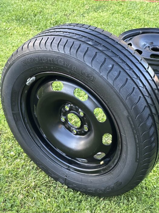 Jante Tabla Originale VW R15 5x112 Stare buna conform fotografiilor Bonus 2 Cauciucuri 195/65 R15 Goodyear Skoda Volkswagen Audi