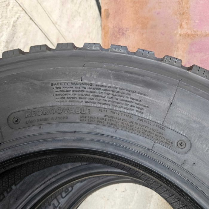 Тежкотоварни гуми 10R22.5 Bridgestone M840 144/142K M+S 3PMFS 14PR