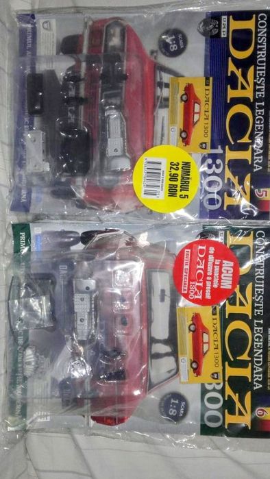 Construiește macheta  DeAgostini Dacia