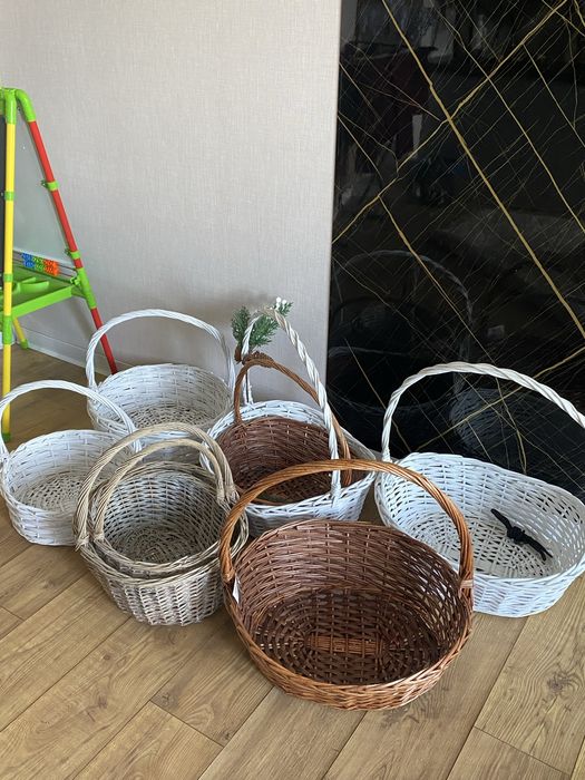 Корзина плетёная большие