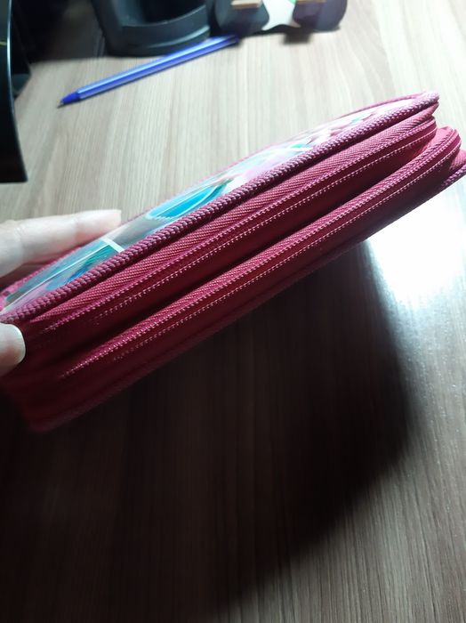 Папка и пенал для девочек с ручками