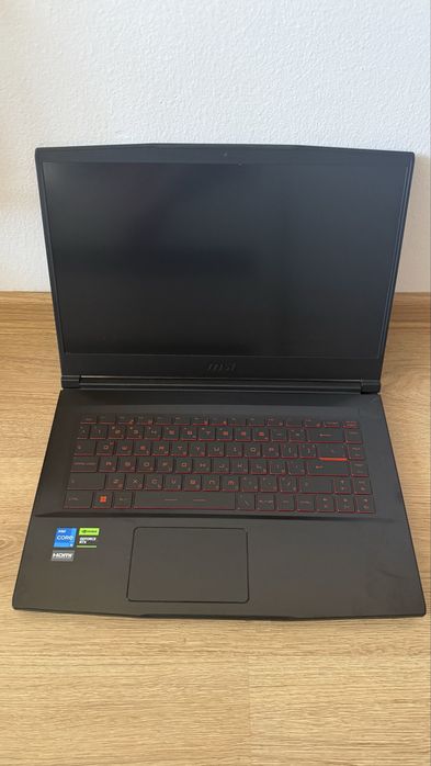 MSI Thin GF63 - i5-12450H, RTX 4050, 144Hz - перфектно състояние