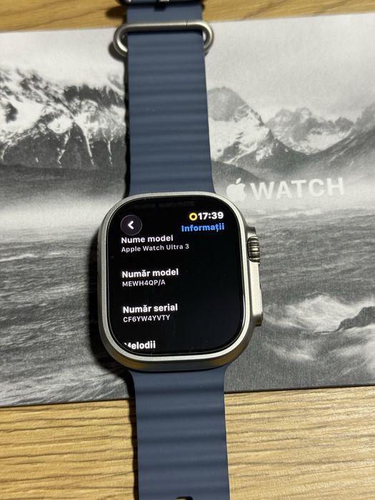 Apple Watch Ultra 3 GPS +Cellular natural titanium garantie