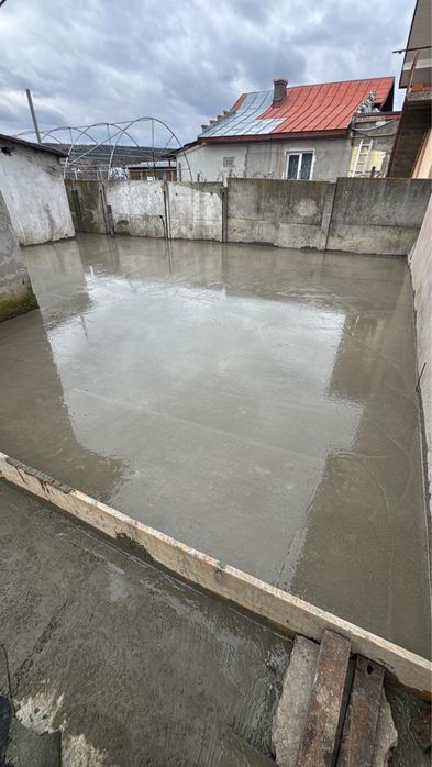 Tencuiala mecanizata Beton Elicopterizat