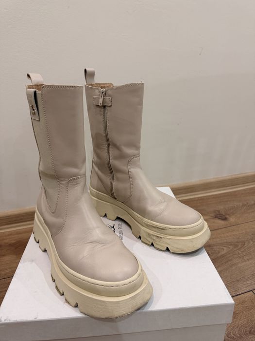 Ботуши Patrizia Pepe естествена кожа