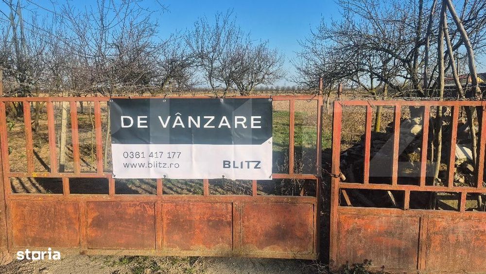 Teren intravilan de vanzare, 7500 mp, str Gorunului, zona Aqua Star