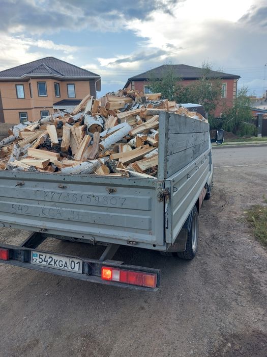 Дрова береза в мешках