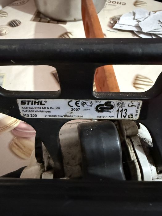 Vand druja sthill MS 200