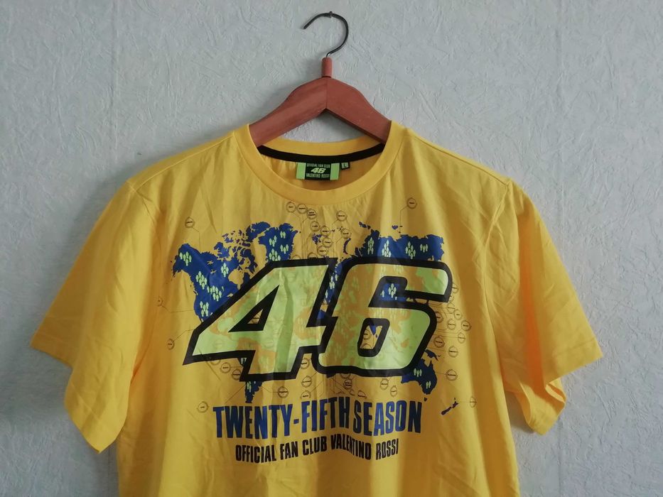 Valentino Rossi VR46 Валентино Роси оригинална юбилейна тениска L