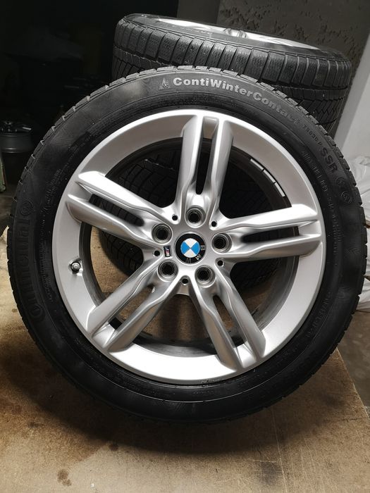 Jante originale Bmw seria 1,2,X1 cu anvelope iarna 205 55 17