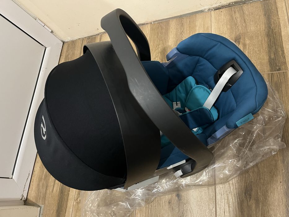 CYBEX Стол за кола - кошница 0-13 кг. ATON 5 RIVER BLUE