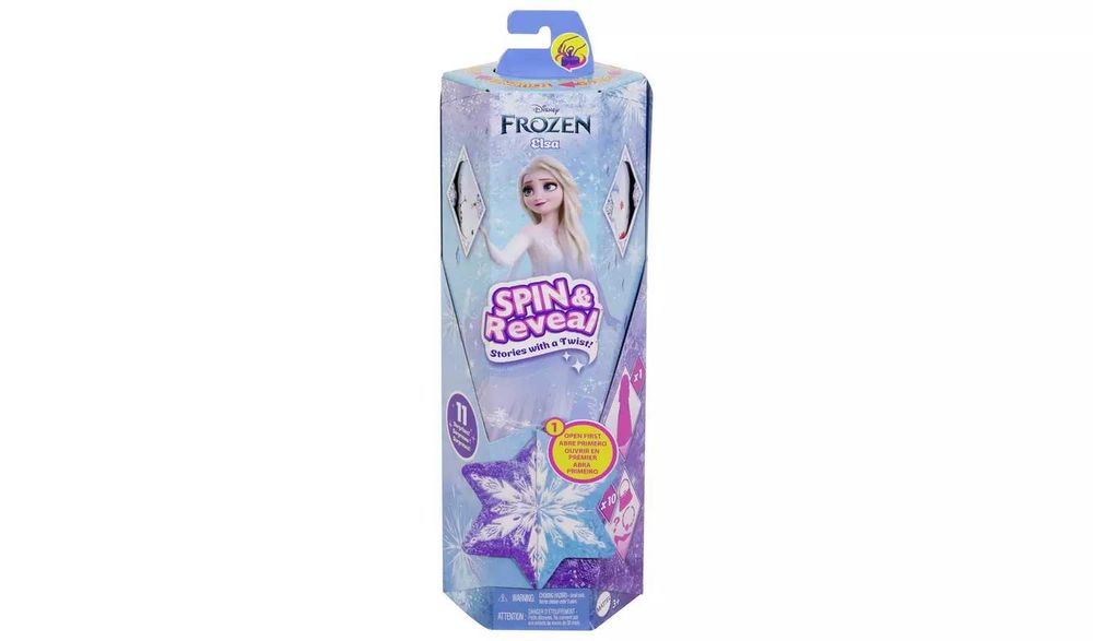 Кукла Disney Princess Frozen Завърти и преобрази Елза Spin and Reveal