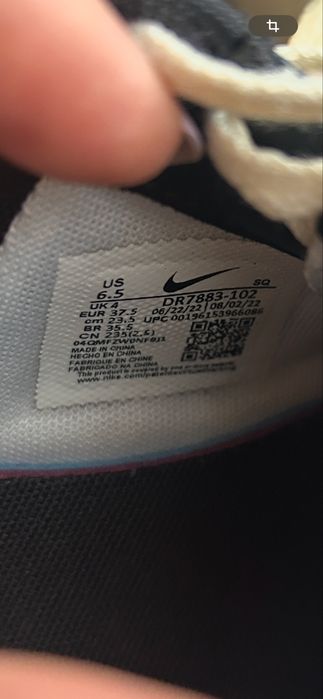 Nike air AF1 nr 37,5