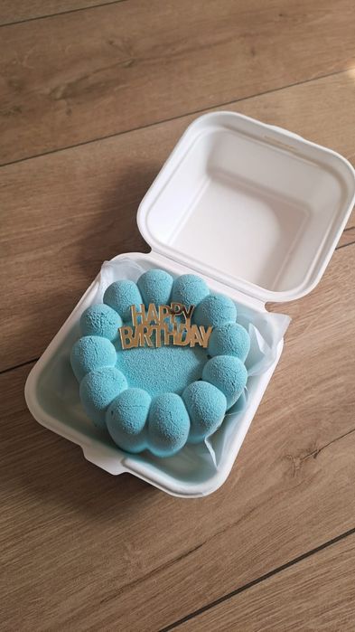 Муссовые бенто торты