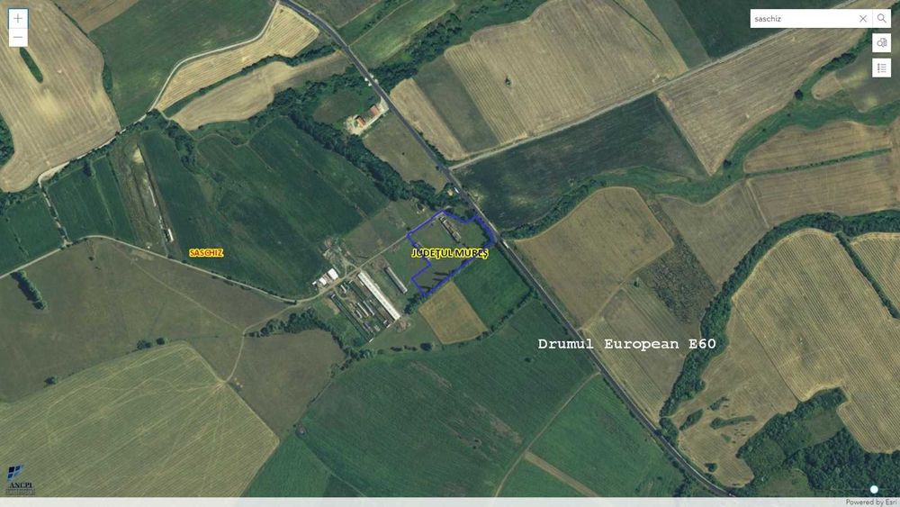Teren de vanzare intravilan situat in Saschiz la Drumul E60,5,5 € mp.