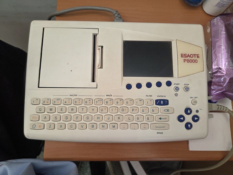 Aparatura medicala: ecograf Sonoscape E2 Pro, Ekg Aspel,Ekg Esaote P8000, Imunofluorescence Analyzer AF100C LabPad