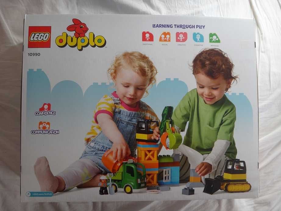 Конструктор LEGO Duplo - Строителна площадка (10990)