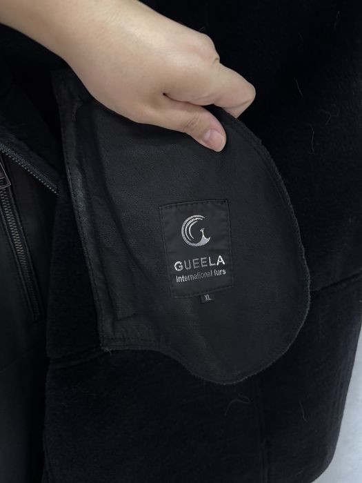 Женская дубленка авиатор