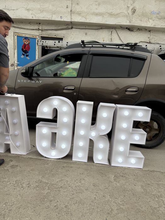 Продаю буквы АНА ӘКЕ и Неон