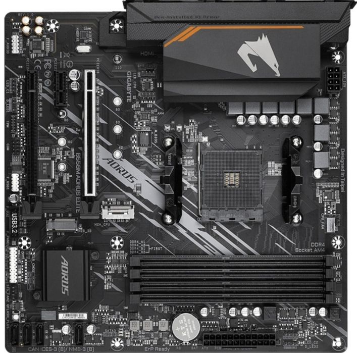 Материнская плата GIGABYTE GA-B550M AORUS ELITE