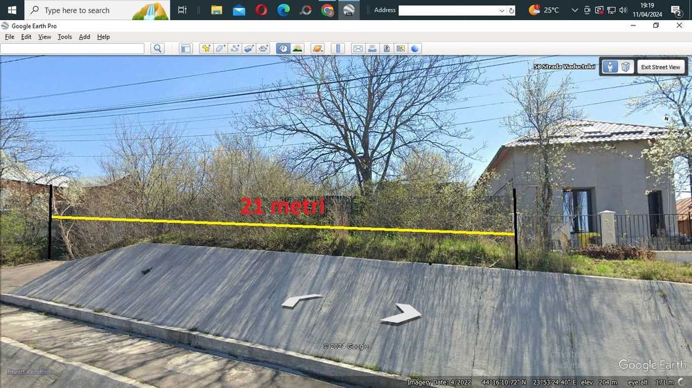 Teren 1.900 mp,Carcea,Str.Viaductului 83-toate utilitatile,asfalt
