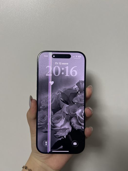 iPhone 16 Pro 256 ГБ, Black Titanium, АКБ 89%