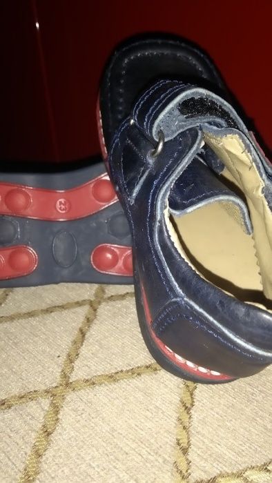 Pantofi nr. 23, navy blue, piele naturala - NOI