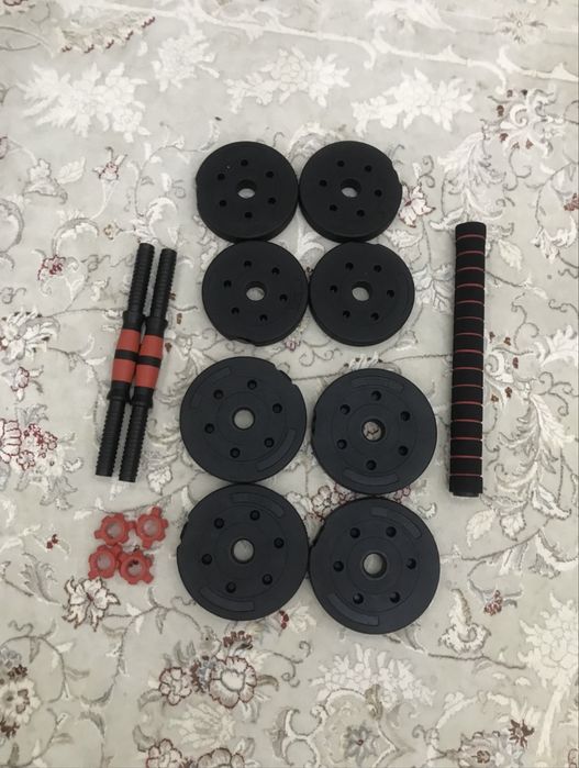 Продам гантель 10 кг