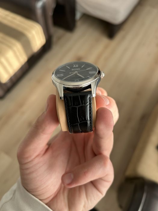 Ceas Hugo Boss negru 43mm WR30m