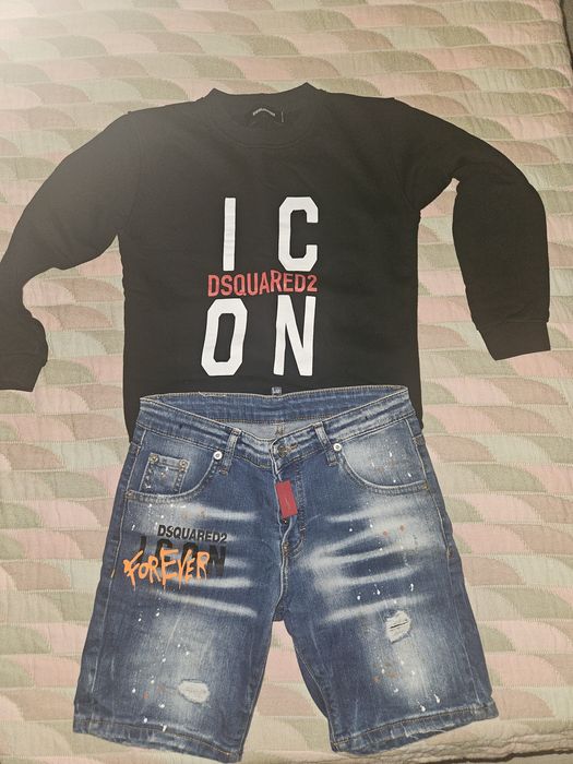 Dsquared2  ICON дънки/блуза 12-13 размер